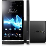 Smartphone Sony LT26i Xperia S - Preto - Desbloqueado Vivo GSM. Tela Touch 4.3". Android 2.3. Processador Dual Core 1.5G...