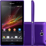 Ficha técnica e caractérísticas do produto Smartphone Sony Xperia C Dual Chip Desbloqueado Android 4.2 Tela 5" 4GB 3G Wi-Fi Câmera 8MP - Roxo