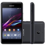 Ficha técnica e caractérísticas do produto Smartphone Sony Xperia E1, 3G Dual Chip 4GB Android 4.3 Dual Core 1.2GHz Câmera 3MP Tela 4?, Preto