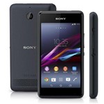 Ficha técnica e caractérísticas do produto Smartphone Sony Xperia E1 Preto D2004 4gb 3mp 3g Wifi Original