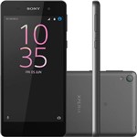 Ficha técnica e caractérísticas do produto Smartphone Sony Xperia E5 16GB CLARO Tela 5` 4G CÃ¢mera 13MP - Preto