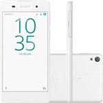 Ficha técnica e caractérísticas do produto Smartphone Sony Xperia E5 Single Chip Android Marshmallow Tela 5" 16MB 4G Câmera 13MP - Branco