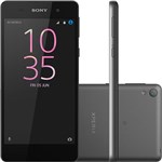 Ficha técnica e caractérísticas do produto Smartphone Sony Xperia E5 Single Chip Android Tela 5" 16GB 4G Câmera 13MP - Preto