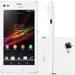 Smartphone Sony Xperia M2 Android 4.3 Tela 4.8" 8GB 4G Câmera 8MP GPS - Branco