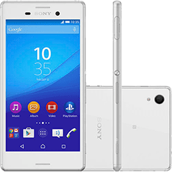 Ficha técnica e caractérísticas do produto Smartphone Sony Xperia M4 Aqua Dual Desbloqueado Android 5.0 Tela 5" Memória Interna 16GB Câmera de 13MP Branco