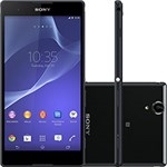 Smartphone Sony Xperia T2 Ultra Dual Chip Desbloqueado Android 4.3 Tela 6" 8GB 3G 13MP Preto + Capa