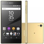 Ficha técnica e caractérísticas do produto Smartphone Sony Xperia Z5 Premium 4K E6853 Ouro - Android 5.1, 32GB, Câmera 23MP, UHD 4K
