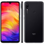 Smartphone Xiaomi Redmi Note 7 Preto 64Gb + 4Gb Ram Garantia 1Ano