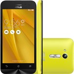 Ficha técnica e caractérísticas do produto Smartphone Zenfone Go Dual Chip Android 5.1 Tela 4,5'' 8GB 3G Câmera 5MP- Amarelo