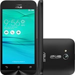 Ficha técnica e caractérísticas do produto Smartphone Zenfone Go Dual Chip Android 5.1 Tela 4,5'' 8GB 3G Câmera 5MP- Preto