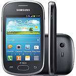 Ficha técnica e caractérísticas do produto SmartphoneTri Chip Samsung Galaxy Star Trios Desbloqueado Android 4.1 Wi-Fi,3G Câmera 2MP Memória Interna 4GB GPS