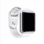 Ficha técnica e caractérísticas do produto Smartwatch A1 Relógio Inteligente Bluetooth Gear Chip Android IOS Touch, SMS Pedômetro Câmera, Branco - a Smart