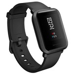 Ficha técnica e caractérísticas do produto Smartwatch Amazfit Bip A1608 Ligação/Redes Sociais com Bluetooth/GPS Wifi - Preto