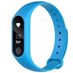 Ficha técnica e caractérísticas do produto Smartwatch Health Unissex M2 Bluetooth Touch Screen - Azul