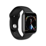 Ficha técnica e caractérísticas do produto Relógio Smartwatch Iwo8 Serie 4 com Pulseira Silicone Preto