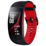 Ficha técnica e caractérísticas do produto Smartwatch Samsung Gear Fit2 Pro Vermelho Tela 1,5", 4Gb, GPS, Pulseira G