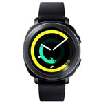 Ficha técnica e caractérísticas do produto Smartwatch Samsung Gear Sport Preto, Tela 1.2", Amoled, 4gb, Wi-Fi, Bluetooth e Gps