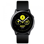 Ficha técnica e caractérísticas do produto Smartwatch Samsung SM-R500 Galaxy Watch Active Preto