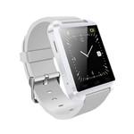 Ficha técnica e caractérísticas do produto Smartwatch U8 Branco Relógio Inteligente Bluetooth Android Iphone