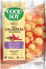 Ficha técnica e caractérísticas do produto Snack de Soja Calabresa com Pimenta 25g - Good Soy