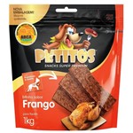 Ficha técnica e caractérísticas do produto Snack Petitos para Cães Bifinho Sabor Frango - 1kg