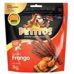 Snack Petitos para Cães Sticks Sabor Frango - 1kg