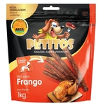 Ficha técnica e caractérísticas do produto Snack Petitos Para Cães Sticks Sabor Frango - 1kg