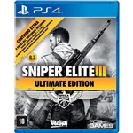 Ficha técnica e caractérísticas do produto Sniper Elite 3 Ultimate Edition - PS4 - 505 Games