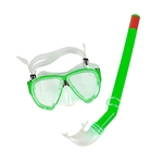 Ficha técnica e caractérísticas do produto Snorkel com Máscara Premium Verde - Belfix 39700