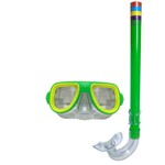 Ficha técnica e caractérísticas do produto Snorkel e Máscara para Mergulho Belfix 39800 Verde