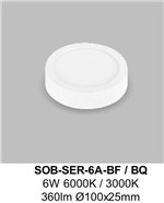 Ficha técnica e caractérísticas do produto Sobepor Initial 6W, Kit com 10