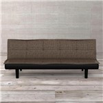 Ficha técnica e caractérísticas do produto Sofá-Cama de 2 Lugares Lisboa Chumbo 174cm - Etna