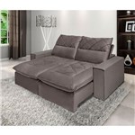 Sofá Dubai Retrátil e Reclinável 4 Lugares Suede 230cm Megafênix