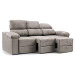 Ficha técnica e caractérísticas do produto Sofa Next Ripley Plus 3 Lugares Retrátil e Reclinável - Revestimento - Ultrasuede Amassado