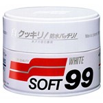 Ficha técnica e caractérísticas do produto Soft99 White Wax Cleaner - Cera Carnaúba para Carros Brancos - 350g