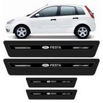 Ficha técnica e caractérísticas do produto Soleira Porta Platinum Fiesta 03 04 2005 Á 2013 2014 - Preto