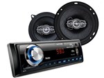 Som Automotivo Multilaser Wave Fiesta MP3 Player - Rádio FM Entrada USB Micro SD Auxiliar