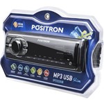Som Automotivo Pósitron SP2210UB com MP3 Player FM com Conexão USB e Leitor Micro SD-CARD