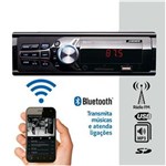 Ficha técnica e caractérísticas do produto Som Automotivo Rádio Fm Mp3 Bluetooth Usb Sd 2Rca