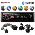 Ficha técnica e caractérísticas do produto Som Automotivo Radio Mp3 para Carro Pioneer Mvh-298bt Bluetooth USB