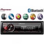 Ficha técnica e caractérísticas do produto Som Automotivo Radio Mp3 para Carro Pioneer Mvh-S218bt Bluetooth USB Aux