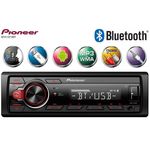 Ficha técnica e caractérísticas do produto Som Automotivo Radio Mp3 para Carro Pioneer Mvh-s218bt Bluetooth USB Aux