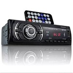 Ficha técnica e caractérísticas do produto Som Automotivo Radio para Carro Bluetooth Mp3 Player Usb Sd