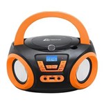 Ficha técnica e caractérísticas do produto Som Portátil Boombox Lenoxx BD-121 PL CD Player Entrada USB Cartão Micro SD Rádio FM e MP3 – 5W