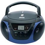 Ficha técnica e caractérísticas do produto Som Portátil Dazz DZ-651098 com CD Player Rádio AM/FM com Entrada Auxiliar e USB - Preto e Prata