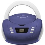 Ficha técnica e caractérísticas do produto Som Portátil Lenoxx BD112 CD Player Rádio AM/FM Entrada Auxiliar 3.5W RMS - Azul e Branco