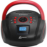 Ficha técnica e caractérísticas do produto Som Portátil Lenoxx Boombox Bd110 com Usb Rádio Fm Mp3 Micro Sd, Entrada Auxiliar e Bluetooth