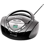 Ficha técnica e caractérísticas do produto Som Portátil Mondial BX03 com CD/MP3 Player, Rádio AM/FM, Entrada AUX - Preto