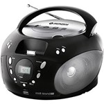 Ficha técnica e caractérísticas do produto Som Portátil Mondial com Dock Station Rádio FM CD Player Bivolt Bx-08