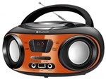 Som Portátil Mondial FM 8W CD Player - Display Digital BX-18 Bluetooth Entrada USB